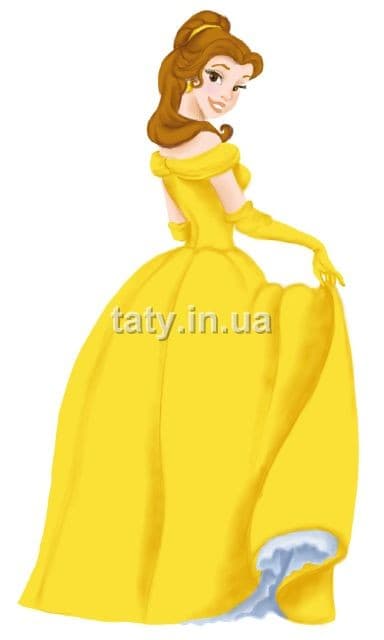 Тату Принцесса Белль